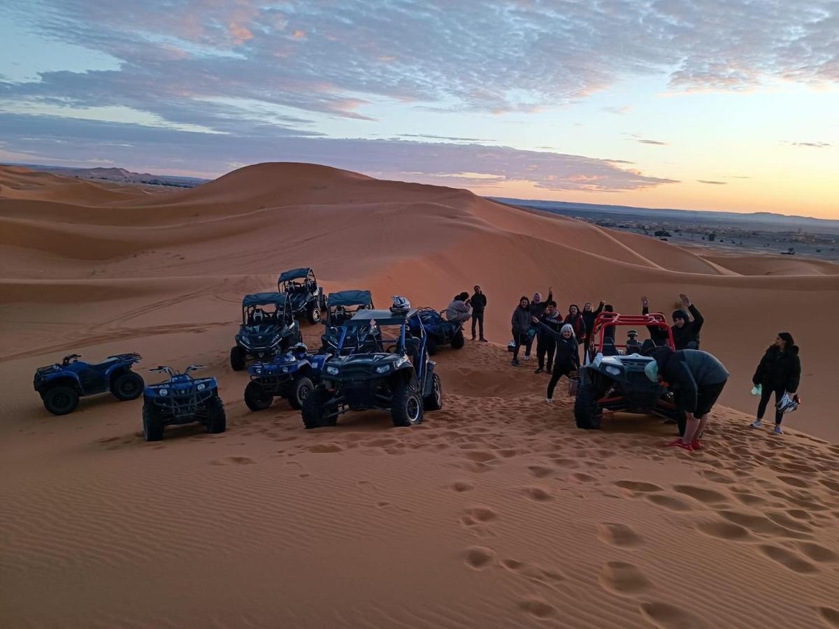 Enjoy Moda Camp Merzouga Tours- Camel Sunset Sunrise Quad Sunboarding Atv Экстерьер фото