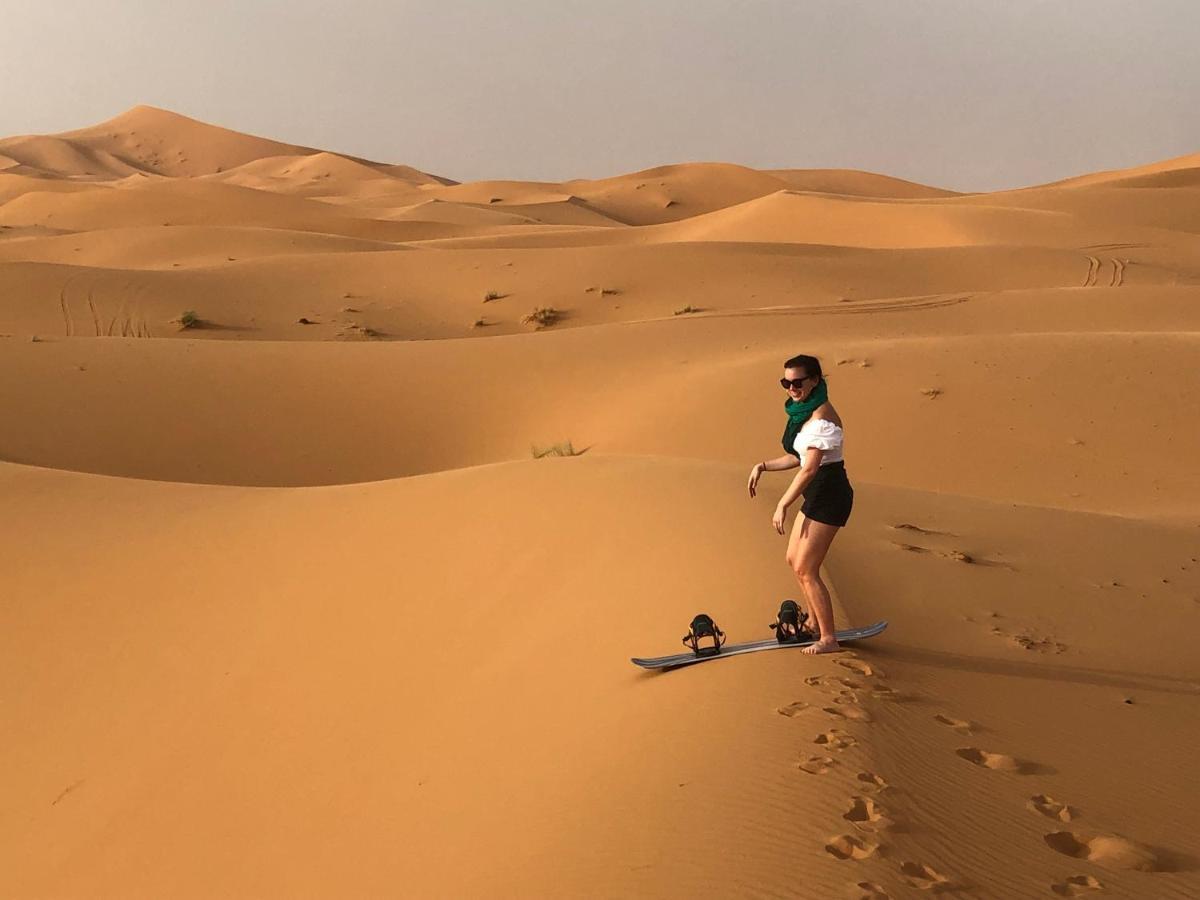Enjoy Moda Camp Merzouga Tours- Camel Sunset Sunrise Quad Sunboarding Atv Экстерьер фото
